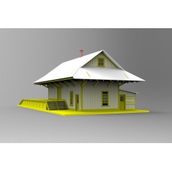 Southern Pacific Narrow Gauge Kearsarge Station — O Scale
