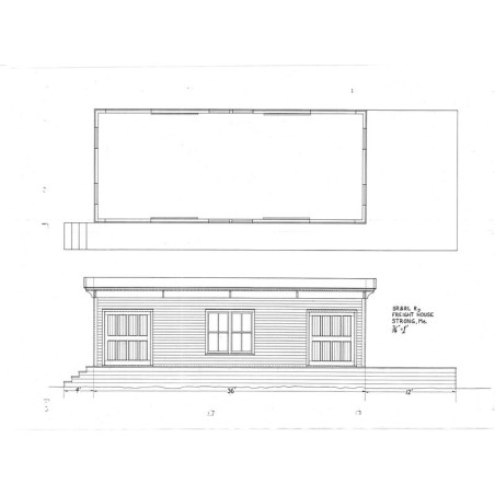 SR&RL Strong Freight House — Strong, Maine