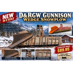 COMING SOON - D&RGW Gunnison Wedge Snowplow – On3 or On30