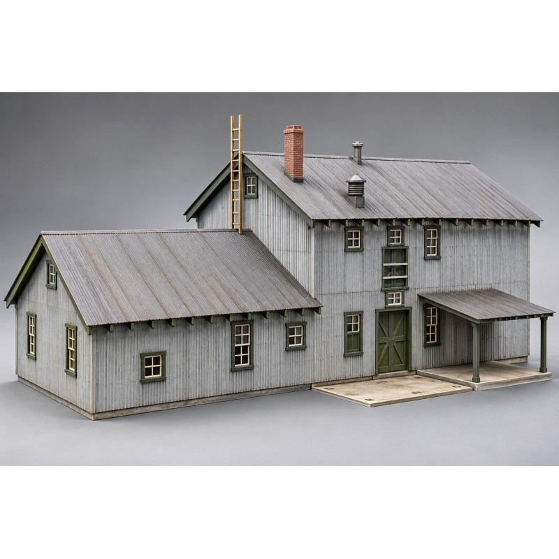 Rio Grande Southern Dolores Flour & Feed Mill — HO Scale