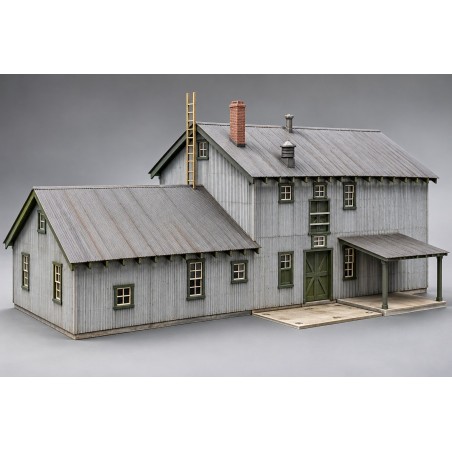 Rio Grande Southern Dolores Flour & Feed Mill — HO Scale