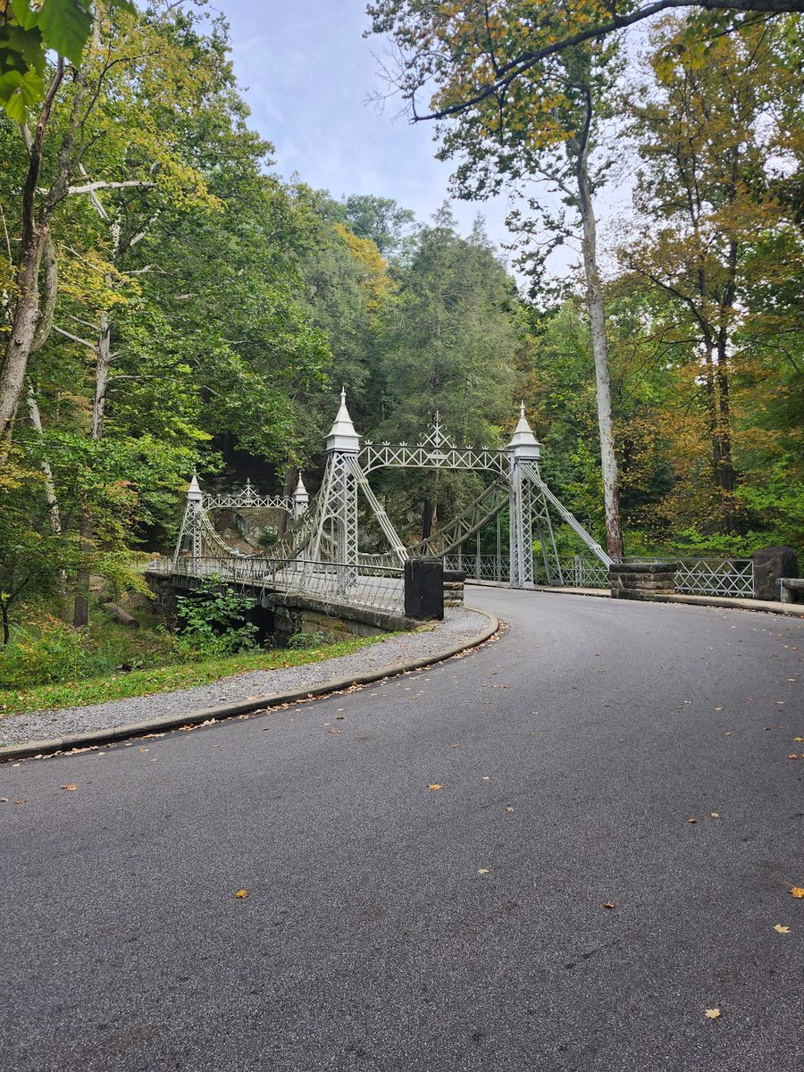 Mill Creek Park Suspension Bridge