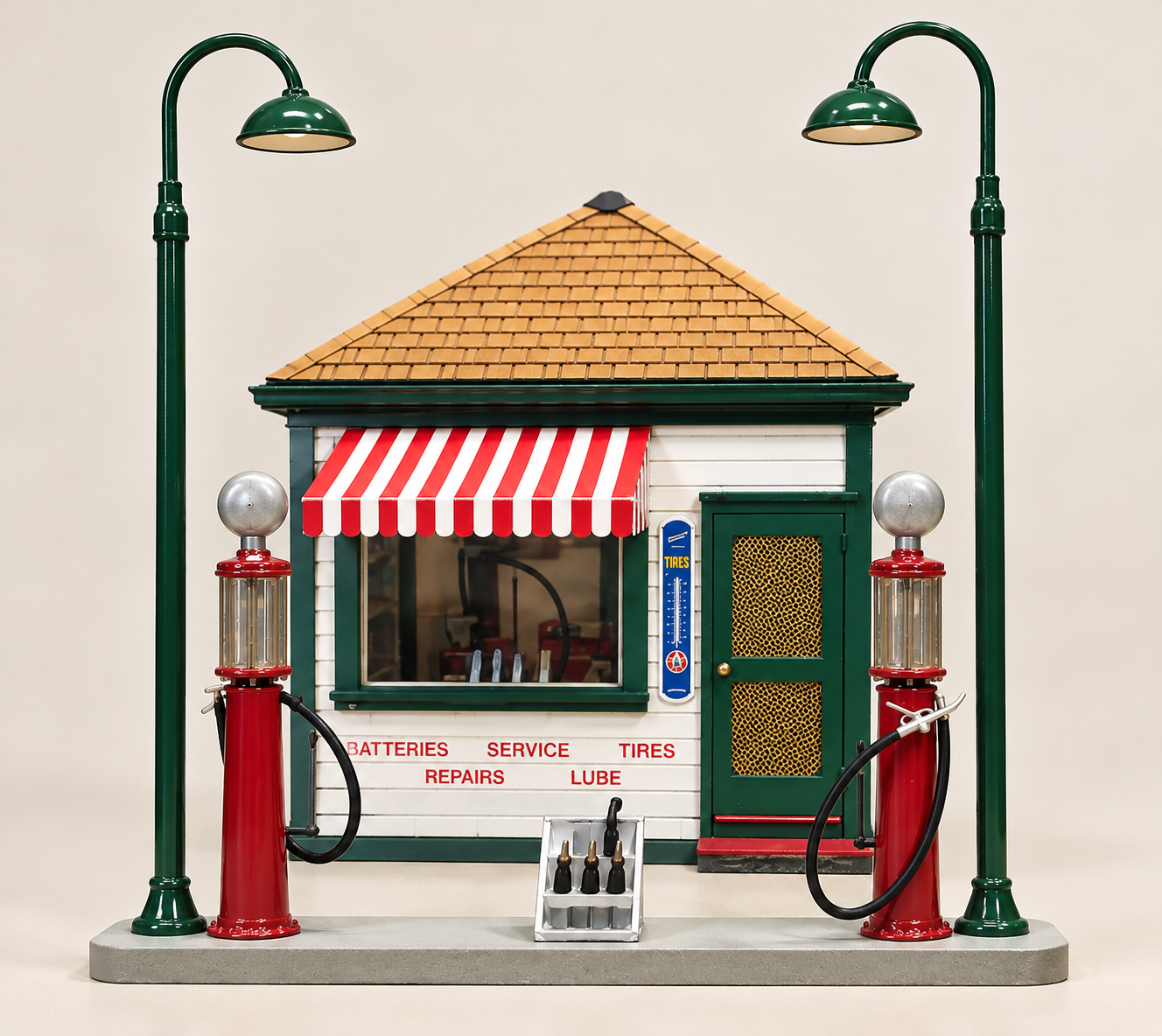PLW small gas station model